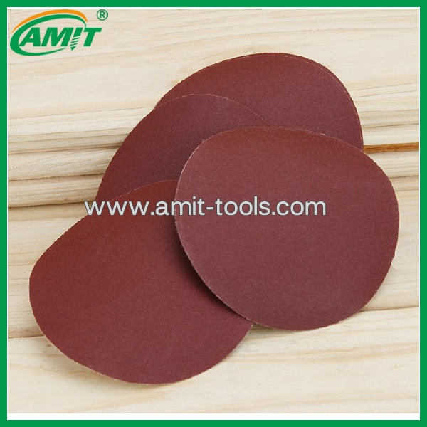 Brown Fused Alumina Velcro Backed Sanding Paper Disc 
